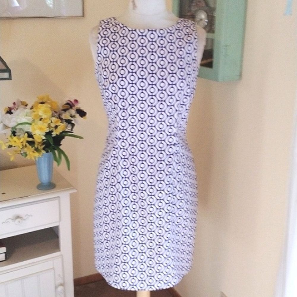 Alyx Blue and White Dress